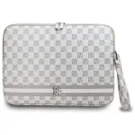 DKNY Sleeve DKCS14PVSHLE 14 inch Beige Checkered Pattern Printed Stripes
