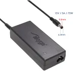 Akyga AK-ND-14 įkroviklis Toshiba ne&scaron;iojamiesiems kompiuteriams, 75 W, 15 V / 5 A, 6,3 x 3,0 mm