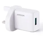 Joyroom USB sieninis įkroviklis 2.1A UK ki&scaron;tukas (L-1A101) Baltas