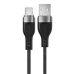 ACEFAST C11-04 USB-A &ndash; USB-C 3A magnetinis pintas laidas 1,2 m juodas