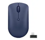 Belaidė optinė pelė Lenovo 540 RF, ambidekstrinė, 2400 DPI, 2.4 GHz USB‑C imtuvas, mėlyna