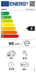 Indesit D2F HD624 AS indaplovė, laisvai pastatoma, 14 komplektų