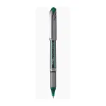 Pentel EnerGel-X BL27-DX žalia ra&scaron;alo spalvos atitraukiamas gelinis ra&scaron;iklis, 0,5 mm antgalis, 0,25 mm linija, pilkas korpusas