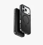 UNIQ Clario Dėklas, skirtas iPhone 17 Pro, Magclick įkrovimas, juodas