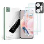 TECH-PROTECT Grūdinto stiklo ekrano ir kameros objektyvo apsaugų rinkinys &bdquo;Supreme&ldquo; skirta &bdquo;Xiaomi Redmi Note 12 LTE&ldquo;