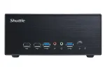 Shuttle XPC slim Barebone XH610G2 - S1700, Intel H610, 1xDP, 2xHDMI, 2 PCIe lizdai (1x 16X ir 1x X1), 2x Intel LAN (1G + 2.5G), 8x USB, 1x 2.5 colio, 3x M.2, 24/7 nuolatinis darbas