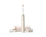 Philips Sonicare DiamondClean Prestige 9900 serijos HX9992/11 soninis elektrinis dantų &scaron;epetėlis su SenseIQ - &scaron;ampano spalva