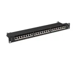 Patch panel 1U Lanberg PPS7-1024-B