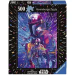 RAVENSBURGER Dėlionė Star Wars Hyper Space kolekcija: The Mandalorian (500 dalių, didelės detalės)