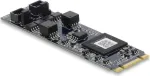 DELOCK CAN 2.0 / CAN FD sąsajos kortelė PCIe M.2 Key B+M, 2 x D-Sub 9, iki 8 Mbps, su galvanine izoliacija ir apsauga nuo vir&scaron;įtampių