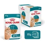 &Scaron;lapias kačių ėdalas Royal Canin FHN Ageing 11+ Gravy 12&times;85 g &ndash; senjorams skirti pilnaverčiai dubenėliai
