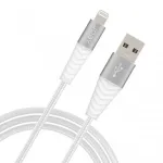JOBY įkrovimo ir sinchronizavimo Lightning kabelis, 1,2 m, baltas (JB01812-BWW)