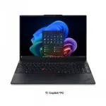 Lenovo ThinkPad E16 Gen 8 Intel Core Ultra 7 16 colių WUXGA 16GB 512GB SSD Windows 11 Pro ne&scaron;iojamas kompiuteris