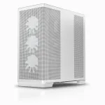 APNX C1-R-WT-v1 Midi bok&scaron;tas Baltas ATX/Micro-ATX/Mini-ITX 3x120mm priekiniai ventiliatoriai