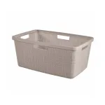 CURVER Skalbinių krep&scaron;ys Jute 46L 59x39x26cm Beige