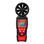 HABOTEST HT625B skaitmeninis anemometras su USB, vėjo greičio/temperatūros/oro tūrio matuoklis, ap&scaron;viestas LCD ekranas, i&scaron;orinis sparnuotės jutiklis