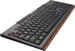 COUGAR CGR-WXNMB-200 RGB ap&scaron;viesta žirklinių jungiklių žaidimų klaviatūra, USB, juoda