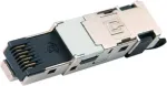 Teleg&auml;rtner STX IP20 RJ45 ki&scaron;tukas Cat.6 AWG22-26, montuojamas be įrankių, T568B spalvų kodavimas, ekranuotas, 10G J80026A0046