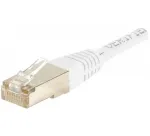 EXERTIS CONNECT Cat.6 S/FTP PiMF komutacinis kabelis, baltas, 0,7 m 856842