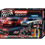 Carrera GO!!! High Speed Pursuit elektrinis slot automobilių lenktynių rinkinys