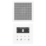 JUNG DABLS1BTWW i&scaron;manusis radijas DAB+ su Bluetooth, mono, Alpių baltumo