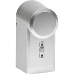 Eq-3 160556A0 belaidė i&scaron;mani spynos rankena, sidabrinė