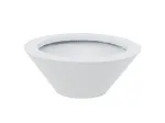 EUROPALMS Leichtsinn Bowl-15 dekoratyvinė lėk&scaron;tė, balta, blizgi 83011822