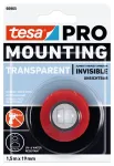 tesa Mounting PRO Transparent 66965-00000-00 tvirtinimo juosta 1,5 m x 19 mm