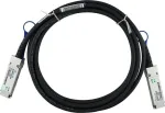 BLUELAN suderinamas Ubiquiti UACC-DAC-QSFP28-1M tiesioginio prijungimo kabelis, 100GBASE-CR4, Infiniband EDR, 30AWG, 1 metras (UACC-DAC-QSFP28-1M-BL)