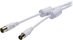 Vivanco SAT antenos jungties kabelis 10 m baltas VVAN75FEDBGW