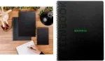 Rhodia Greenbook College Block A5+ languotas bloknotas juodas 119934C