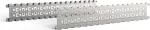 SCHROFF 23130084 19 inch tvirtinimo rinkinys - plieninis, cinkuotas, 2 laikikliai, 4 varžtai M4x10, 4 veržlės M4, 4 poveržlės, 4 plastikinės poveržlės