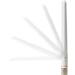 2,4 GHz 2 dBi / 5 GHz 4 dBi dipolinė antena balta RP-TNC savaime identifikuojanti