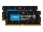 SO-DIMM 64 GB DDR5-4800 (2x 32 GB) Dual-Kit, Arbeitsspeicher schwarz, CT2K32G48C40S5