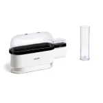 Krups EG2341 kiau&scaron;inių virimo aparatas, talpa 3 kiau&scaron;iniai, 300 W, juoda/balta