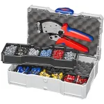 KNIPEX 97 90 13 Crimpavimo įrankių rinkinys su Twistor16&reg; mechanizmu ir TANOS MINI-systainer&reg; dėklu