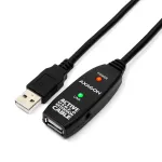 Aktyvus USB 2.0 ilginimo kabelis Axagon ADR-205 (A-M -> A-F) 5 m