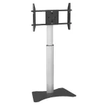 Techly ICA-TR39 grindinis televizoriaus stovas, 32&ndash;70 colių, 40 kg, VESA 800x400, juodas/sidabrinis
