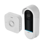 Belaidis durų skambučio garsinis signalas Omajin by Netatmo OVD-01-EU juodos/baltos spalvos