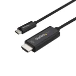 StarTech.com 10ft (3m) USB-C į HDMI laidas - 4K 60Hz USB Type-C į HDMI 2.0 vaizdo adapterio laidas - suderinamas su Thunderbolt 3 - ne&scaron;iojamam kompiuteriui prie HDMI monitoriaus/ekrano - DP 1.2 Alt Mode HBR2 - juodas