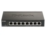 D-Link DGS-1100-08PV2 valdomas L2/L3 gigabitinis eterneto (10/100/1000) maitinimas per Ethernet (PoE) juodas