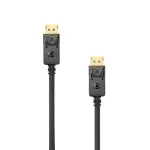 DisplayPort kabelis White Shark MAMBA 2 m &mdash; 4K 60Hz, 2.0 suderinamas
