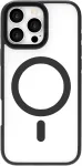 eSTUFF ES67141102 INFINITE HELSINKI magnetinis dėklas su stovu, skirtas iPhone 16 Pro, juodas