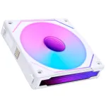 Lian Li UNI FAN SL-INF 120 UF-RSLIN120-1W korpuso vėsinimo ventiliatorius, 120 mm, ARGB, apverstos mentės, PWM, baltas