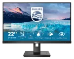 Philips S Line 222S1AE/00 monitorius 54,6 cm (21,5 colio) 1920 x 1080 pikselių Full HD LCD juodas