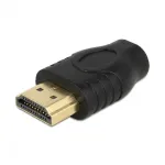 Lyties keitiklis HDMI A (vyri&scaron;kas) į micro HDMI D (vyri&scaron;kas) DeLOCK 65507