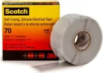 3M Scotch 70 silikoninė izoliacinė juosta, 25 mm x 9 m, &scaron;viesiai pilka