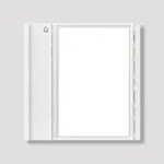 Siedle Ruftaste TM 700-1-0 W balta (210011966-00)