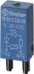 FINDER LED indikatorius 110-240V AC/DC žalias 99.80.0.230.98 (9980023098)