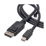 ROLINE - DisplayPort kabelis - DisplayPort (M) - Mini DisplayPort (M) - 5 m - su fiksavimu - Juodas (11.04.5637)